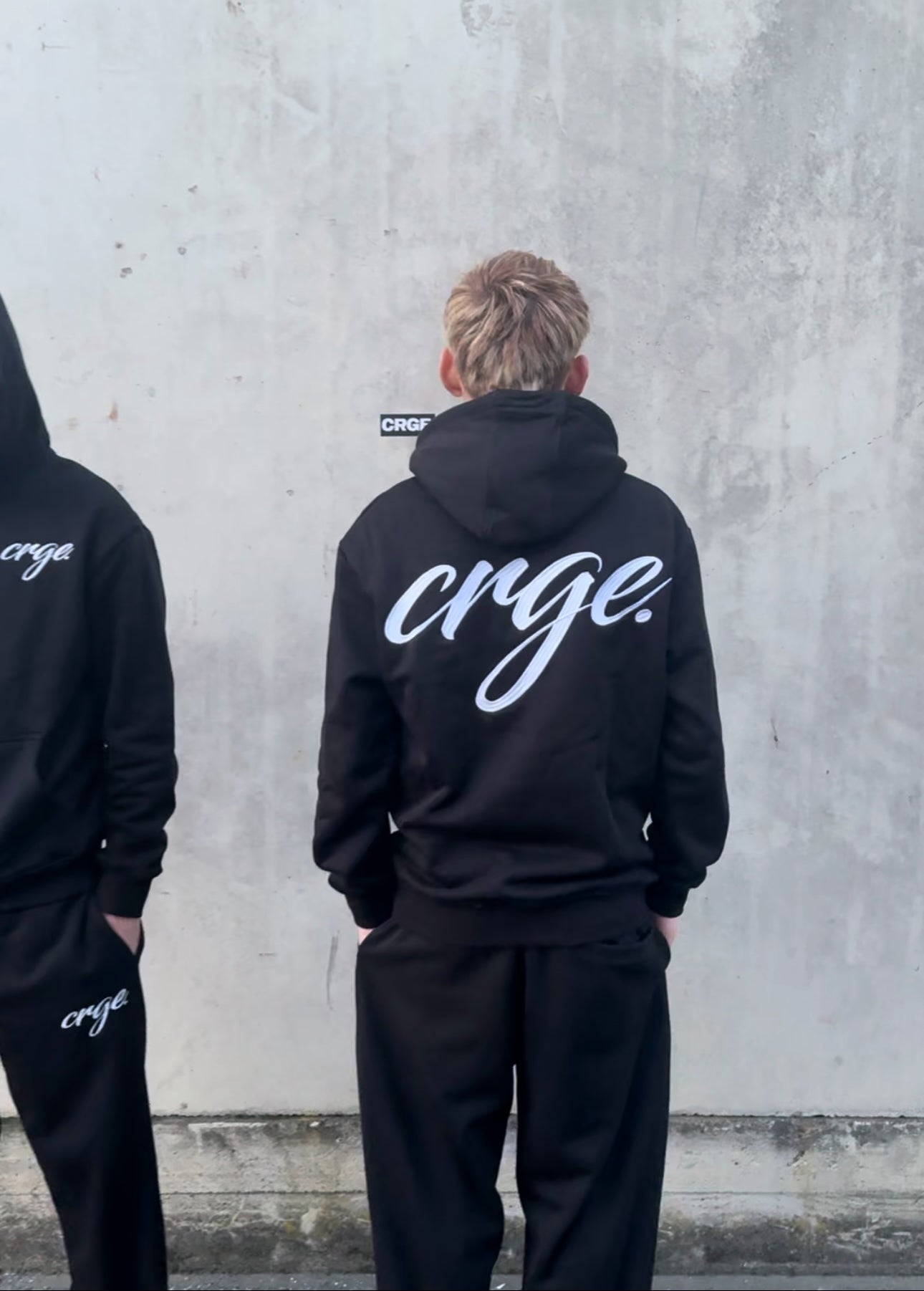 Black/White Signature Crge Hoodie (Limited Edition)